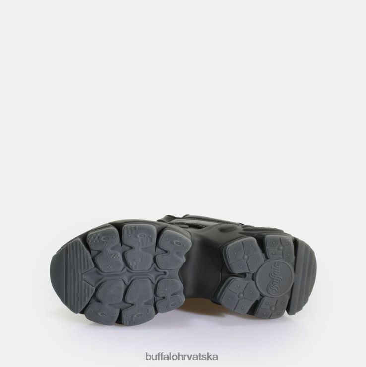crno Buffalo binary glam sneaker sneaker low vegan |tenisice TDD6T421